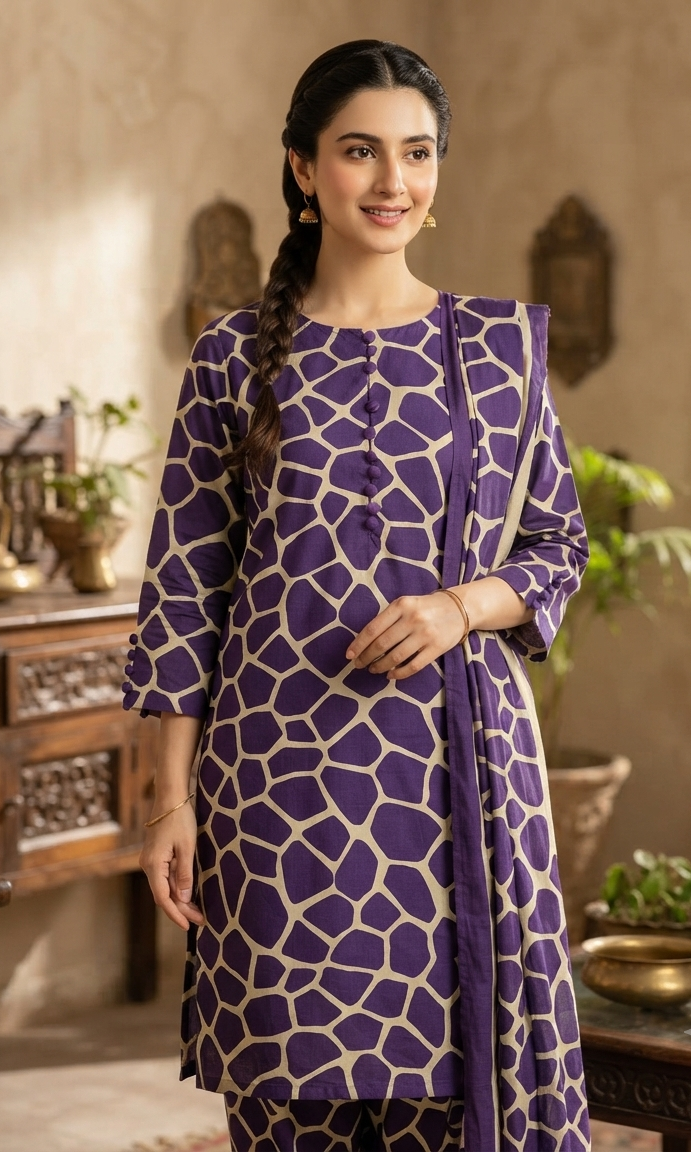 Unstiched stone linen 2p